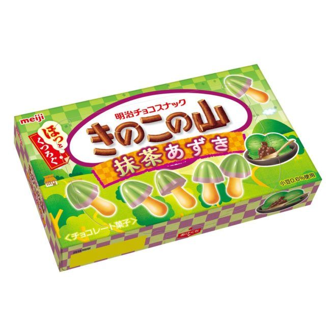 きのこの山 抹茶あずき