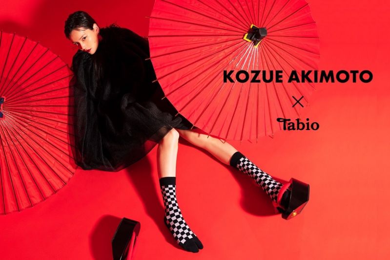 秋元梢 × Tabio コラボ第二弾