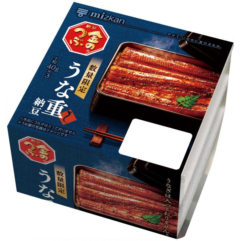 金のつぶ うな重納豆 3P