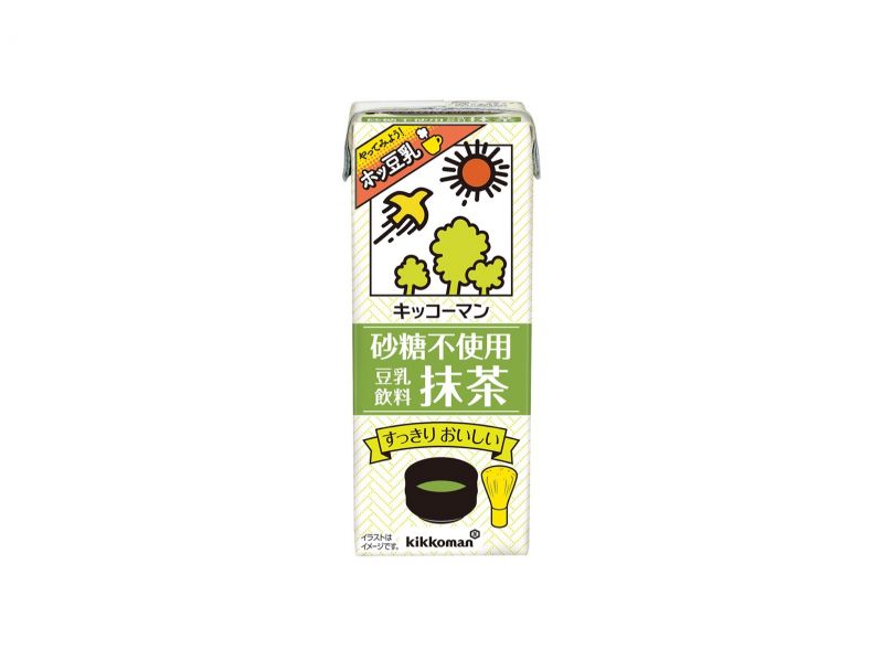 キッコーマン 砂糖不使用 豆乳飲料 抹茶