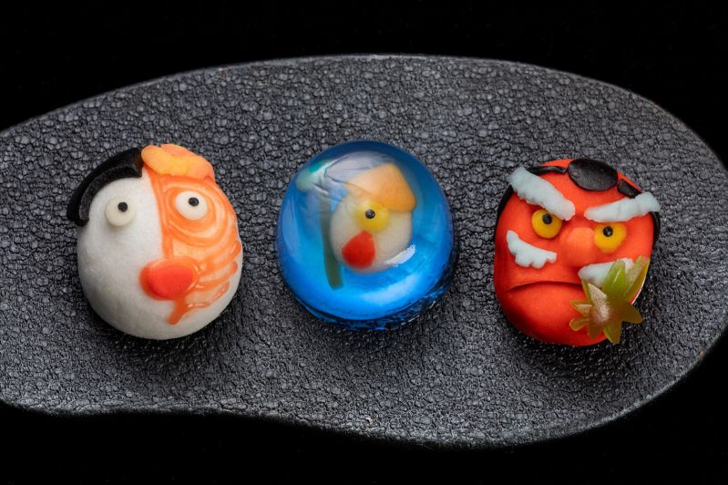 ハロウィン和菓子「おど菓子て　み妖怪！」