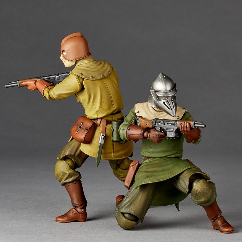 トルメキア兵の可動フィギュア
