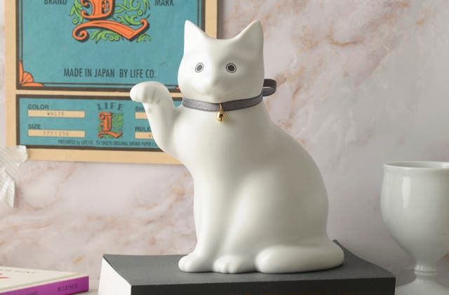 瀬戸焼で作るインテリアにあうおしゃれ招き猫