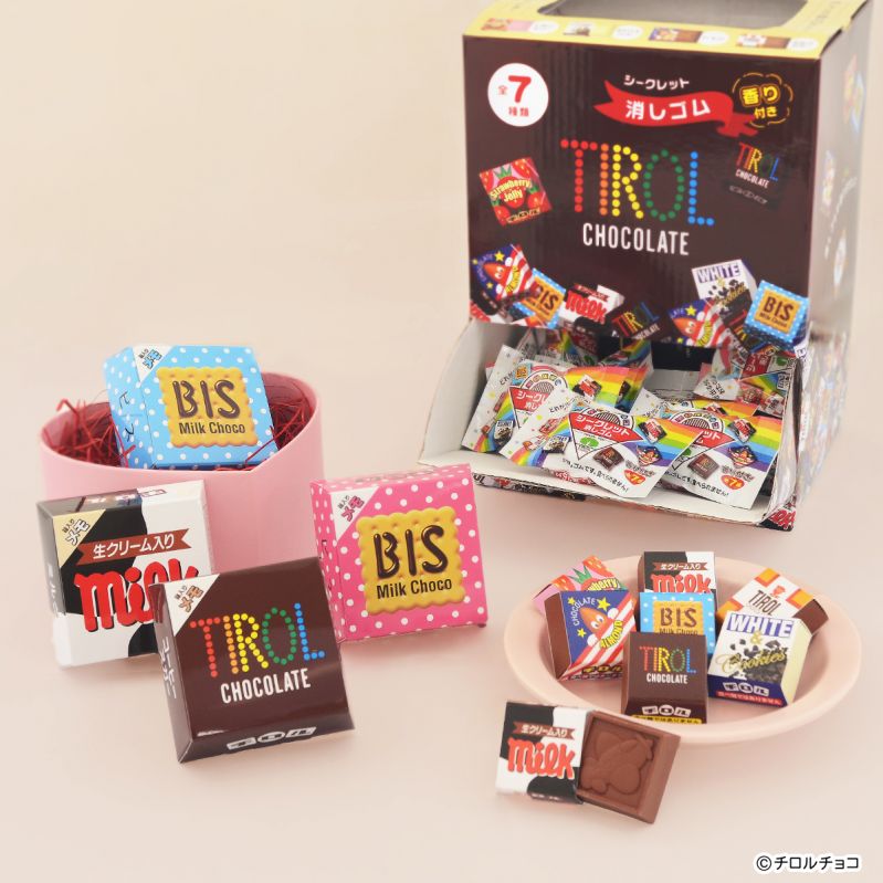 チロルチョコ チョコレート文具