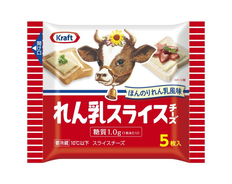 クラフト れん乳スライスチーズ5枚