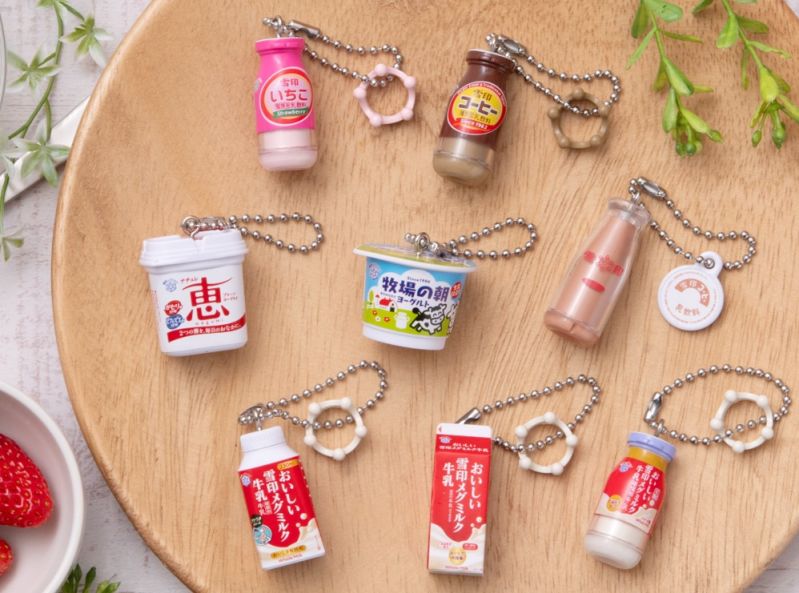 雪印メグミルク ミニチュアチャーム ～乳飲料＆ヨーグルトシリーズ～