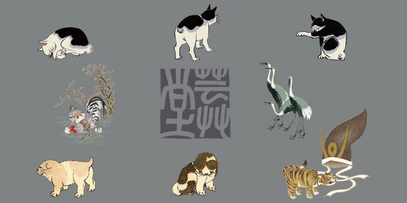ユニクロ「和柄（動物）UT」