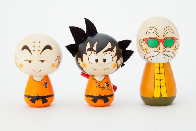 ドラゴンボールこけし by 卯三郎こけし