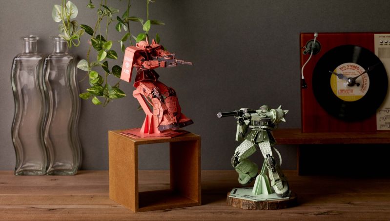 Paper Art si-gu-mi PRO シャア専用ザクII＆ザクII