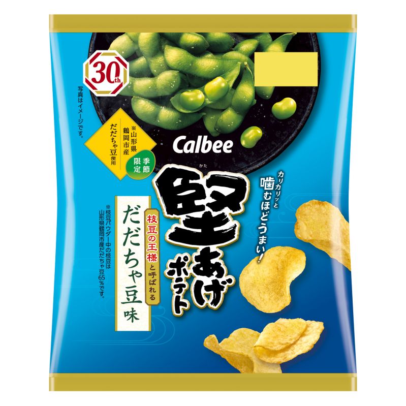 堅あげポテト だだちゃ豆味
