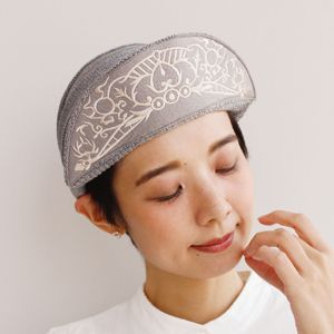 ぼさつニットバイザー