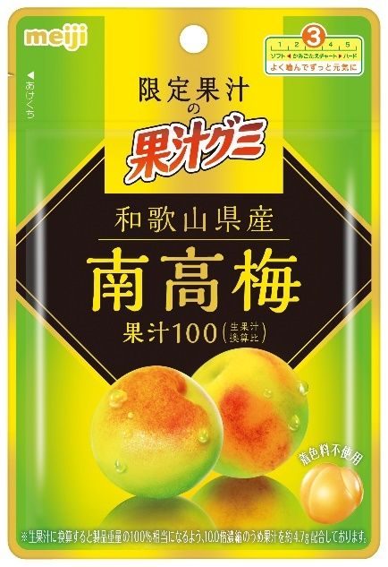 果汁グミ南高梅