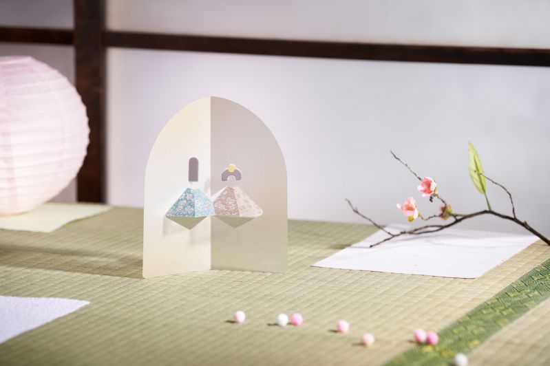フィルム製ひな人形『popca ひな祭り』