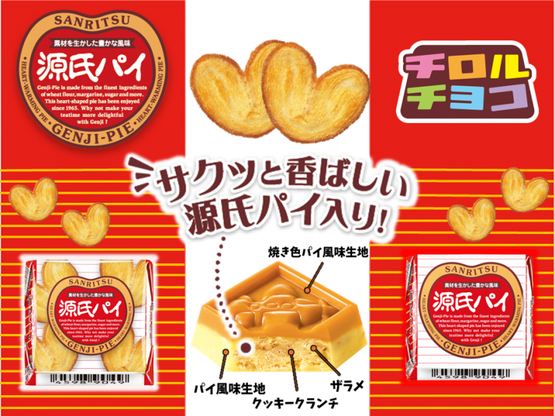 チロルチョコ〈源氏パイ〉