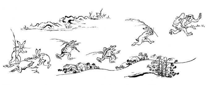 鳥獣人物戯画 meets グラマラス京都