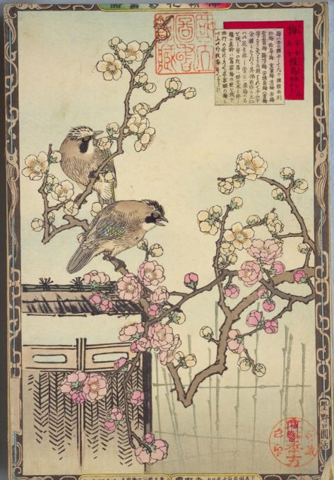 楳嶺花鳥画譜（ばいれいかちょうがふ）
