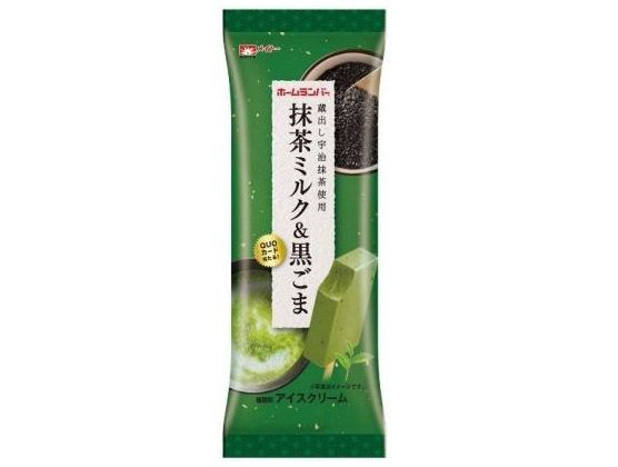 ホームランバー　抹茶ミルク&黒ごま