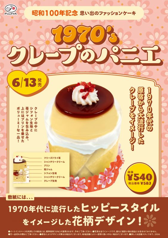 不二家「1970’s クレープのパニエ」