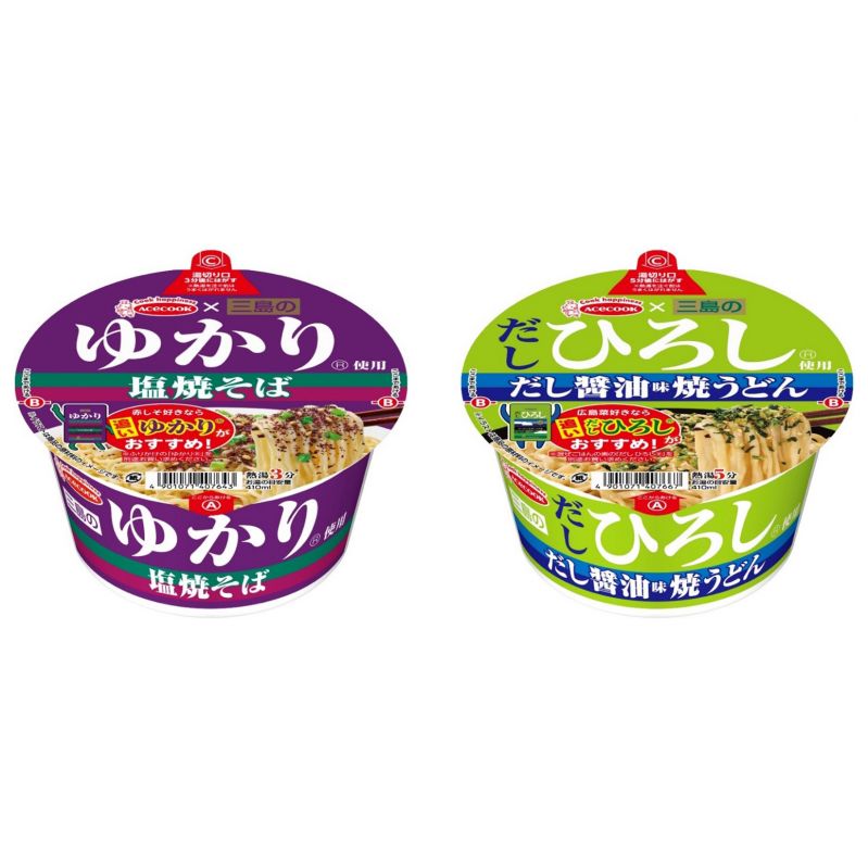 三島食品✕エースコック コラボカップ麺