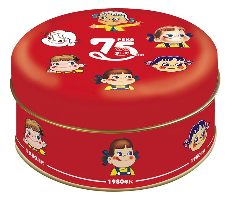 不二家ペコちゃん75周年記念商品