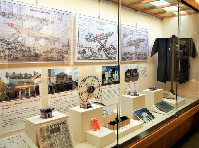 小高・鹿島・原町の大正時代の街並みとレトロな建物 ―街並み鳥瞰図と建物のペーパークラフト―