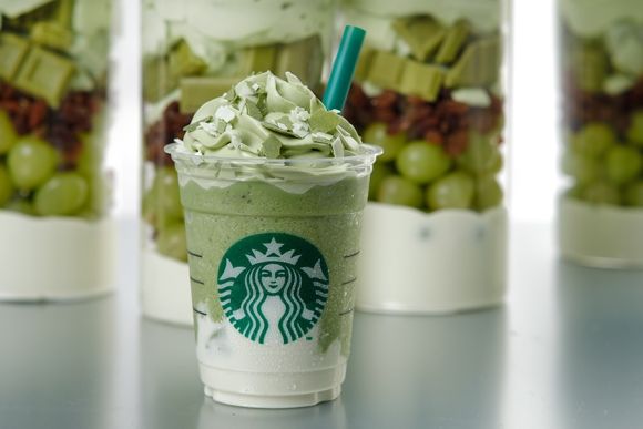 抹茶&フルーティマスカルポーネフラペチーノ