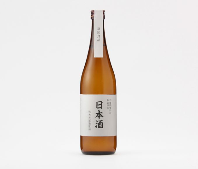 無印良品の日本酒「日本酒 純米無濾過原酒」