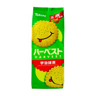 抹茶を使用した「ハーベストシリーズ」３種