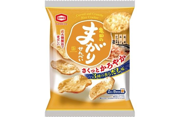 亀田のまがりせんべい 3種の香るだし味