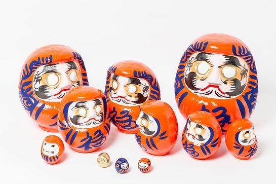「白河だるま×ビームス ジャパン」 コラボだるま