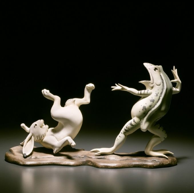 海洋堂 美術作品立体図鑑「鳥獣戯画」