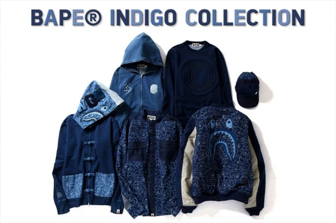 BAPE®のINDIGO COLLECTION