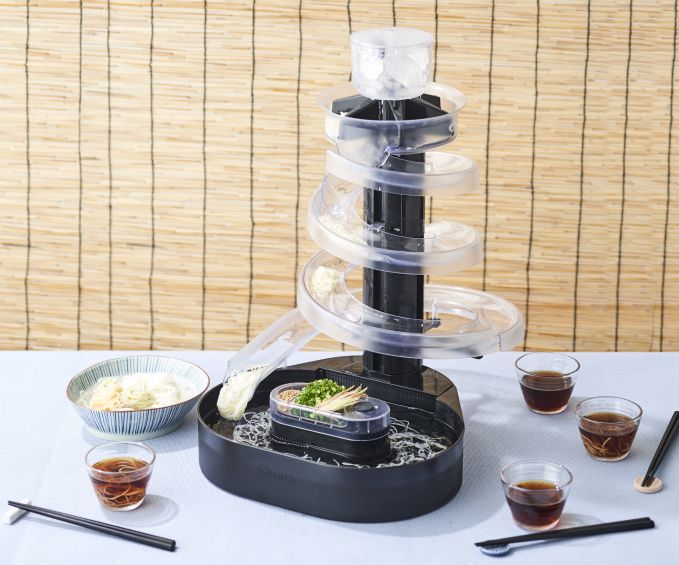 大人の流しそうめん