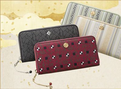 刀剣乱舞-ONLINE-×日本の織物長財布