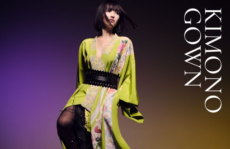 千總 「KIMONO GOWN」