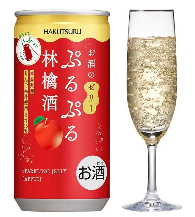 白鶴 ぷるぷる林檎酒 190ml