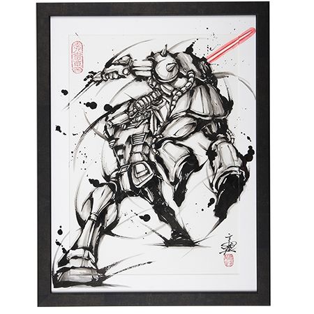 「武人画×機動戦士ガンダム」