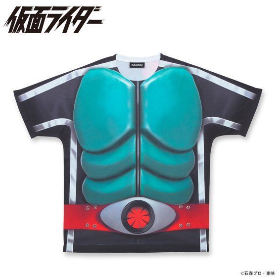 仮面ライダー1号　なりきりTシャツ（NEWバージョン）