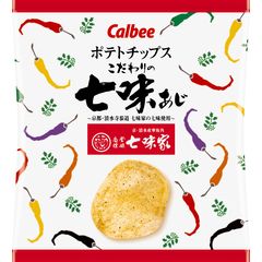 ポテトチップス こだわりの七味あじ