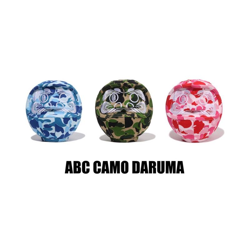 BAPE×ミカヅキショウテン「ABC CAMO DARUMA」