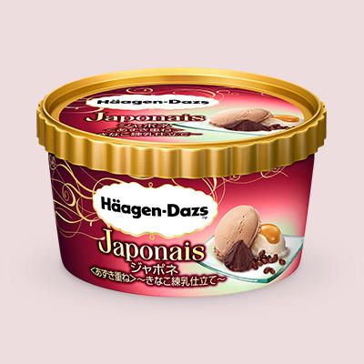 ジャポネ＜あずき重ね＞～きなこ練乳仕立て～