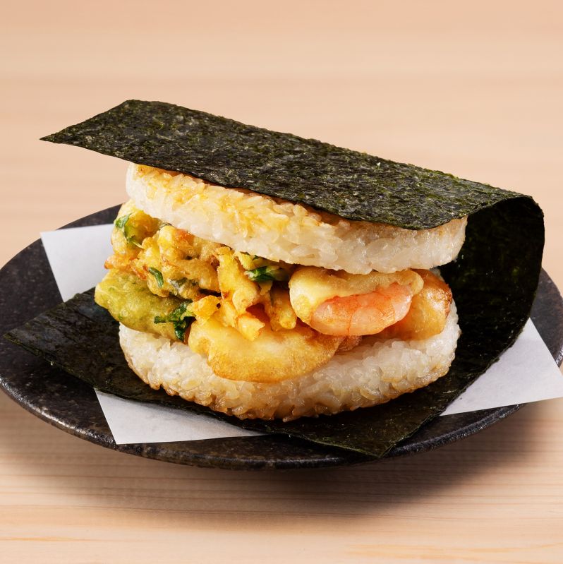 モスライスバーガー〈のり弁〉～えび天丼風～