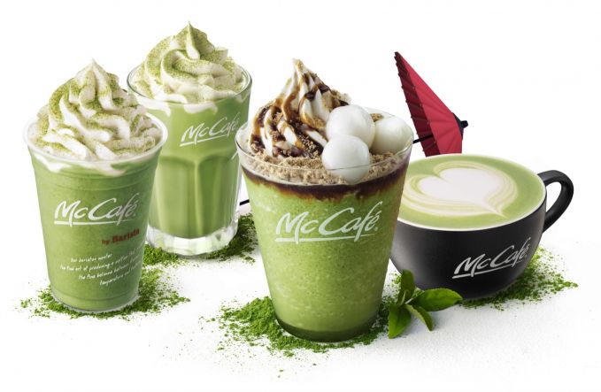 McCafébyBaristaの抹茶シリーズ