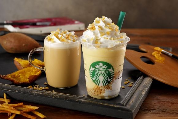 クリスピー スイート ポテト フラペチーノ® ・ ラテ