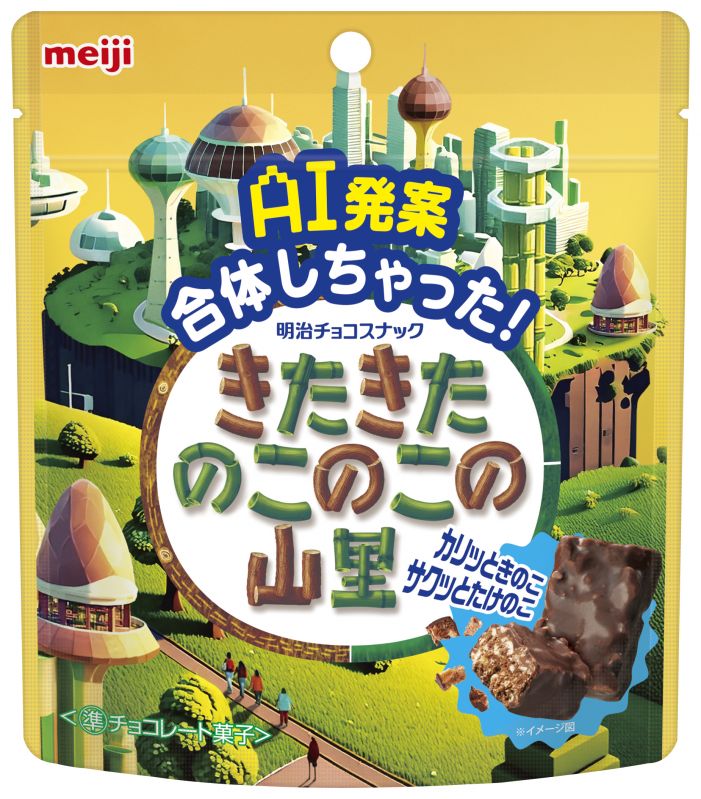 きたきたのこのこの山里