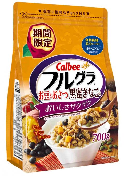 フルグラ® お豆とおさつ黒蜜きなこ味