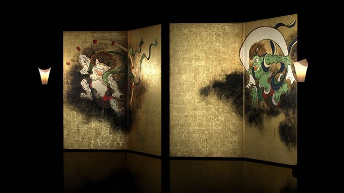 VR作品『風神雷神図のウラ　－夏秋草図に秘めた想い－』