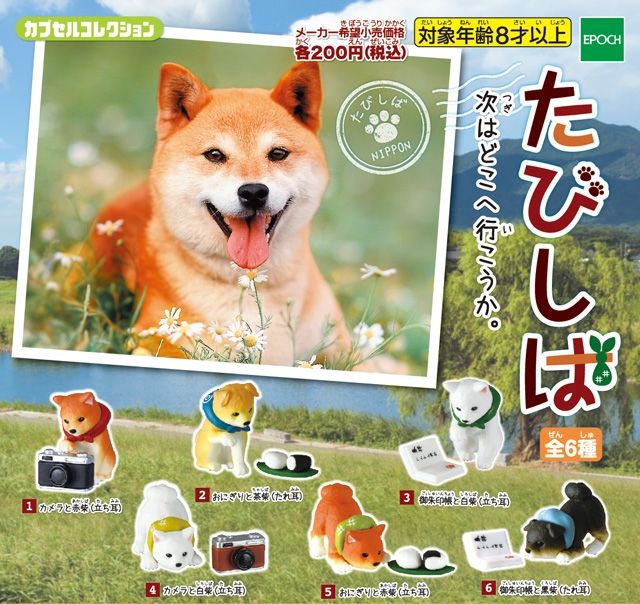 カプセルコレクション「たびしば」