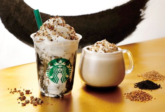 スターバックス「ゴマ ゴマ ゴマ ラテ ＆ フラペチーノ」