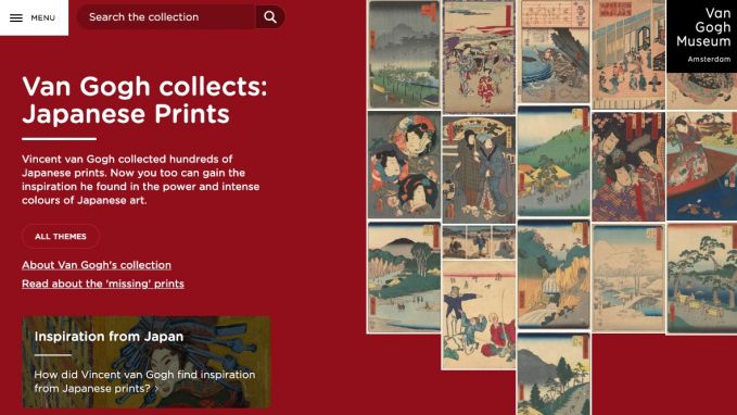 Van Gogh collects: Japanese Prints